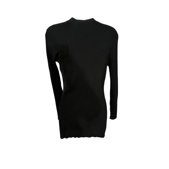 NWT Jason Wu Black Cardigan with Gold Buttons – Women’s Small - Picture 4 of 5